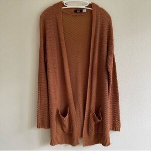 BDG Urban Outfitters Oversized Lightweight Open-Front Cardigan Sweater Pockets